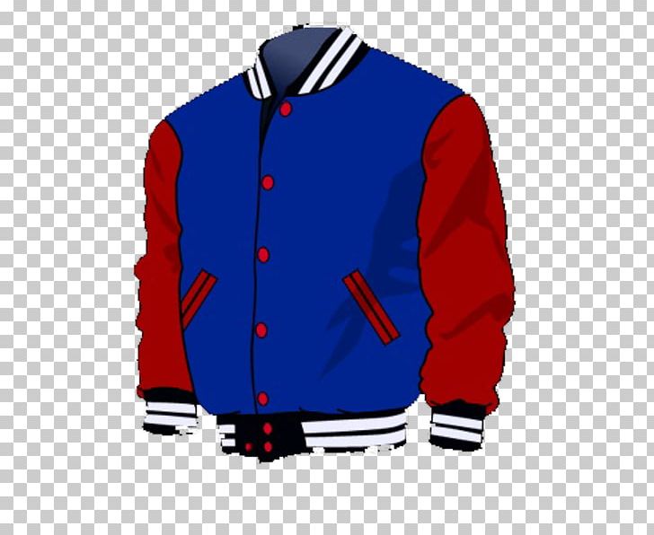 Jacket Letterman PNG, Clipart, Blue, Bluza, Clothing, Cobalt Blue, Electric Blue Free PNG Download