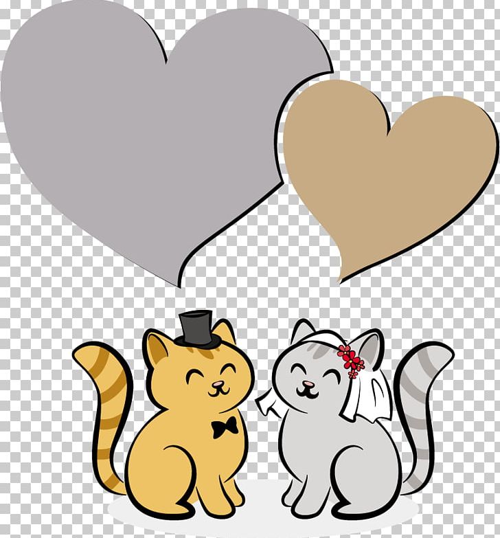 Cat Wedding Marriage PNG, Clipart, Animal, Animals, Carnivoran, Cartoon, Cat Like Mammal Free PNG Download