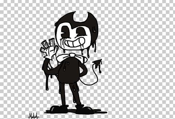 Bendy And The Ink Machine TheMeatly Games Black And White PNG, Clipart, Art, Bendy And The Ink Machine, Black, Black And White, Cartoon Free PNG Download