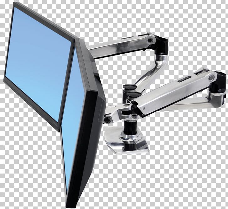 Computer Monitors Multi-monitor Laptop Liquid-crystal Display Personal Computer PNG, Clipart, Angle, Arm, Articulating Screen, Computer, Computer Monitor Accessory Free PNG Download