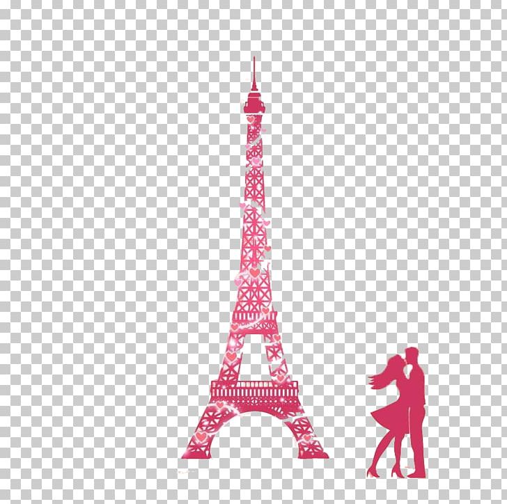 Eiffel Tower Pink Wall Decal PNG, Clipart, Canvas, Childrens Day, Couple, Eiffel, Fathers Day Free PNG Download