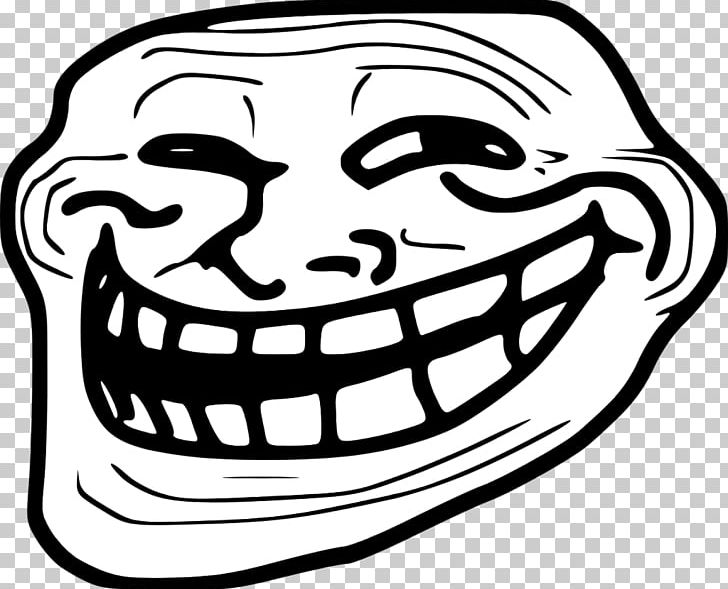 Internet Troll Trollface Rage Comic PNG, Clipart, Art, Artwork, Black And White, Conversation, Emotion Free PNG Download