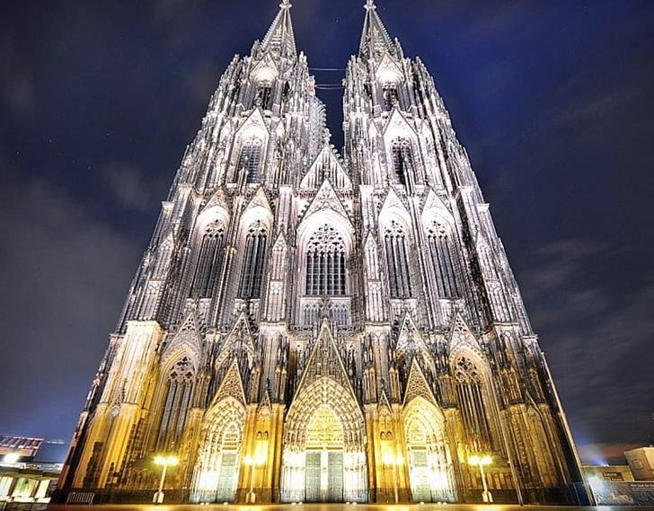 Cologne Cathedral Gothic Architecture Church Catholicism PNG, Clipart, Basilica, Building, City, Computer Wallpaper, Germany Free PNG Download