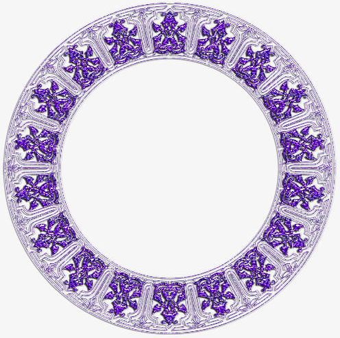 Hand-painted Purple Circle Frame PNG, Clipart, Circle Clipart, Frame, Frame Clipart, Hand Painted Clipart, Purple Free PNG Download