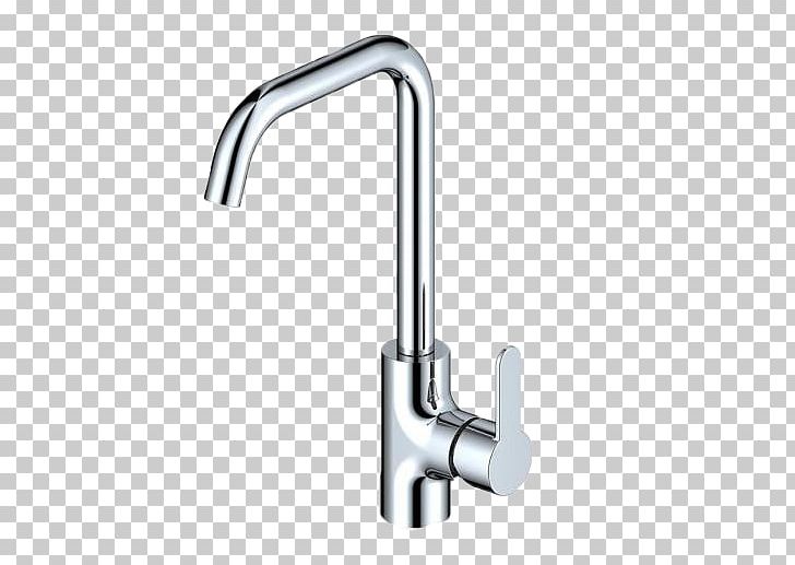 Faucet Handles & Controls Sink Mixer Bathroom Kitchen PNG, Clipart, Angle, Bathroom, Baths, Bathtub Accessory, Brushed Metal Free PNG Download
