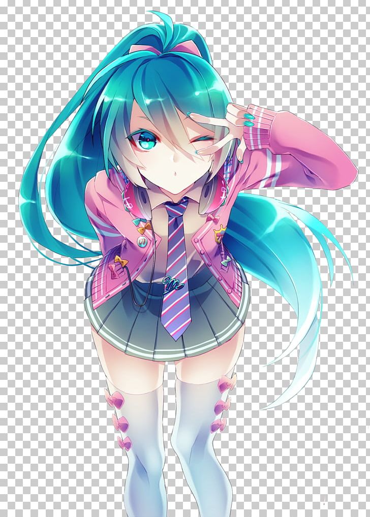 Hatsune Miku: Project DIVA F Vocaloid Anime Drawing PNG, Clipart, Anime Girl, Art, Blue Hair, Cartoon, Cg Artwork Free PNG Download