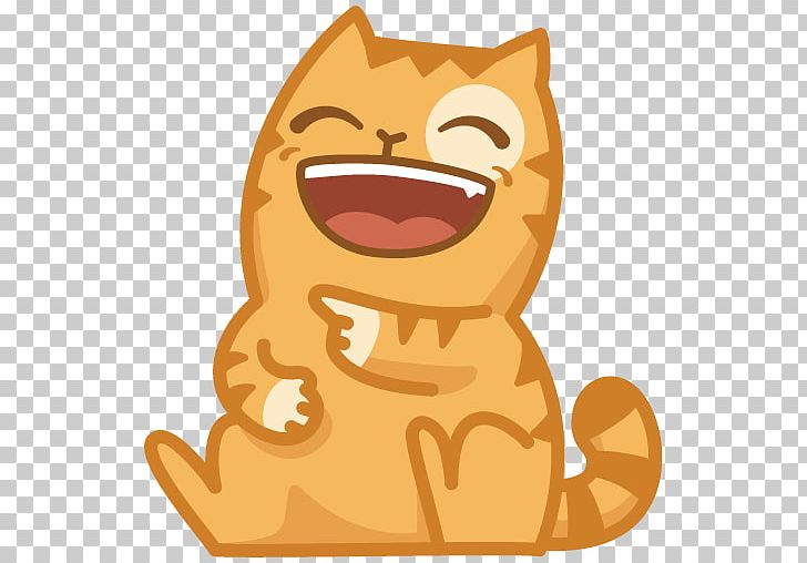 Sticker VKontakte Decal Telegram Hello Kitty PNG, Clipart, Big Cats, Carnivoran, Cartoon, Cat Like Mammal, Dog Like Mammal Free PNG Download