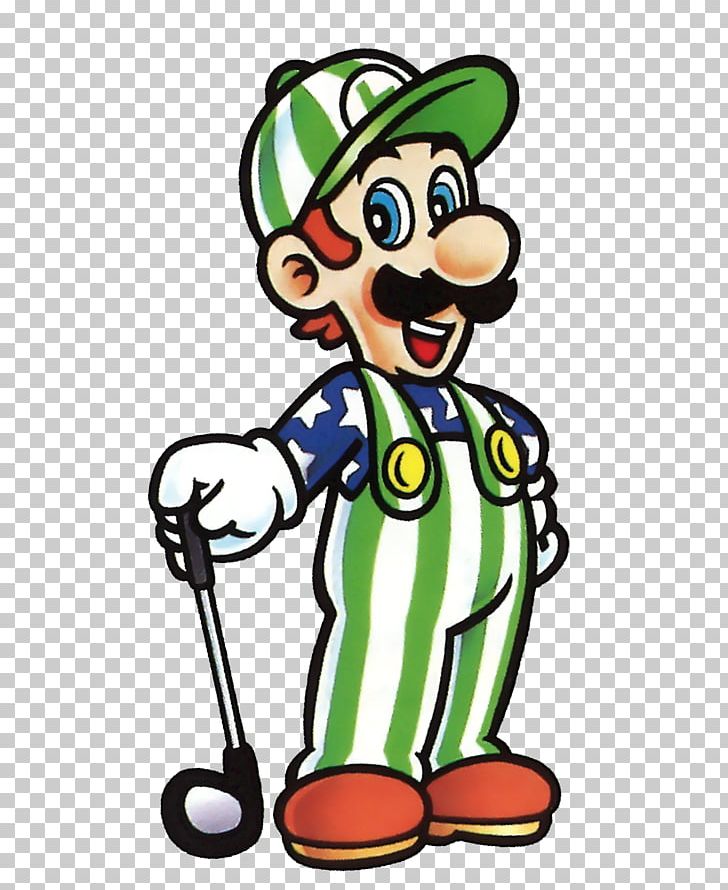 NES Open Tournament Golf Super Mario Bros. Mario & Yoshi PNG, Clipart, Amp, Artwork, Cartoon, Fictional Character, Golf Free PNG Download