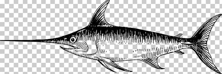 Swordfish Drawing Sketch PNG, Clipart, Animals, Art, Artwork, Billfish, Black And White Free PNG Download