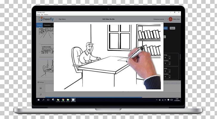 Doodle Video Computer Multimedia Dry-Erase Boards PNG, Clipart, Communication, Computer, Computer Accessory, Computer Program, Digital Data Free PNG Download