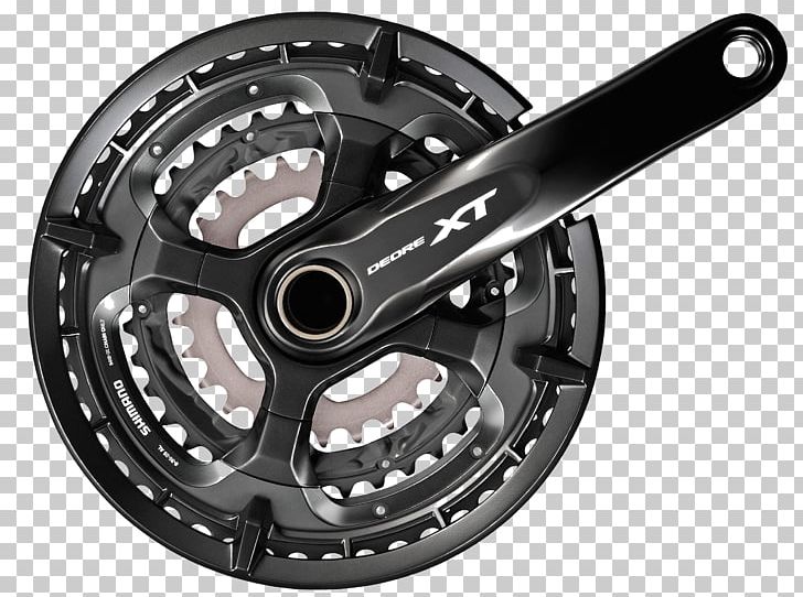 Shimano Deore XT Bicycle Cranks Kľukový Mechanizmus PNG, Clipart, 3 X, Bez, Bicycle, Bicycle Cranks, Bicycle Drivetrain Part Free PNG Download