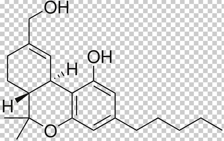 11-Hydroxy-THC Tetrahydrocannabinol-C4 11-Nor-9-carboxy-THC Cannabis PNG, Clipart, Angle, Area, Black, Black And White, Cannabidiol Free PNG Download