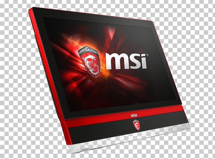 Laptop All-in-one Micro-Star International MSI Gaming Computer PNG, Clipart, Allinone, Brand, Display Advertising, Display Device, Electronic Device Free PNG Download
