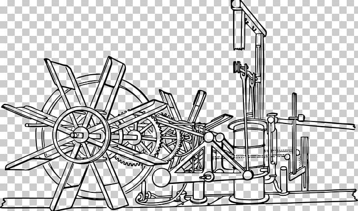 North River Steamboat Machine PNG, Clipart, Angle, Auto Part, Black And White, Boat, Broken Machinery Free PNG Download