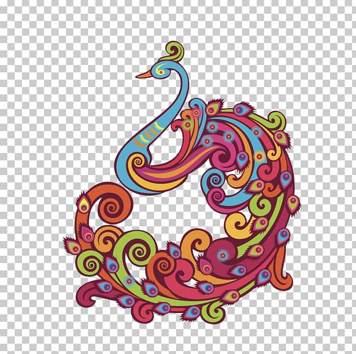 Peafowl Illustration PNG, Clipart, Animal, Animals, Asiatic Peafowl, Cartoon, Color Free PNG Download