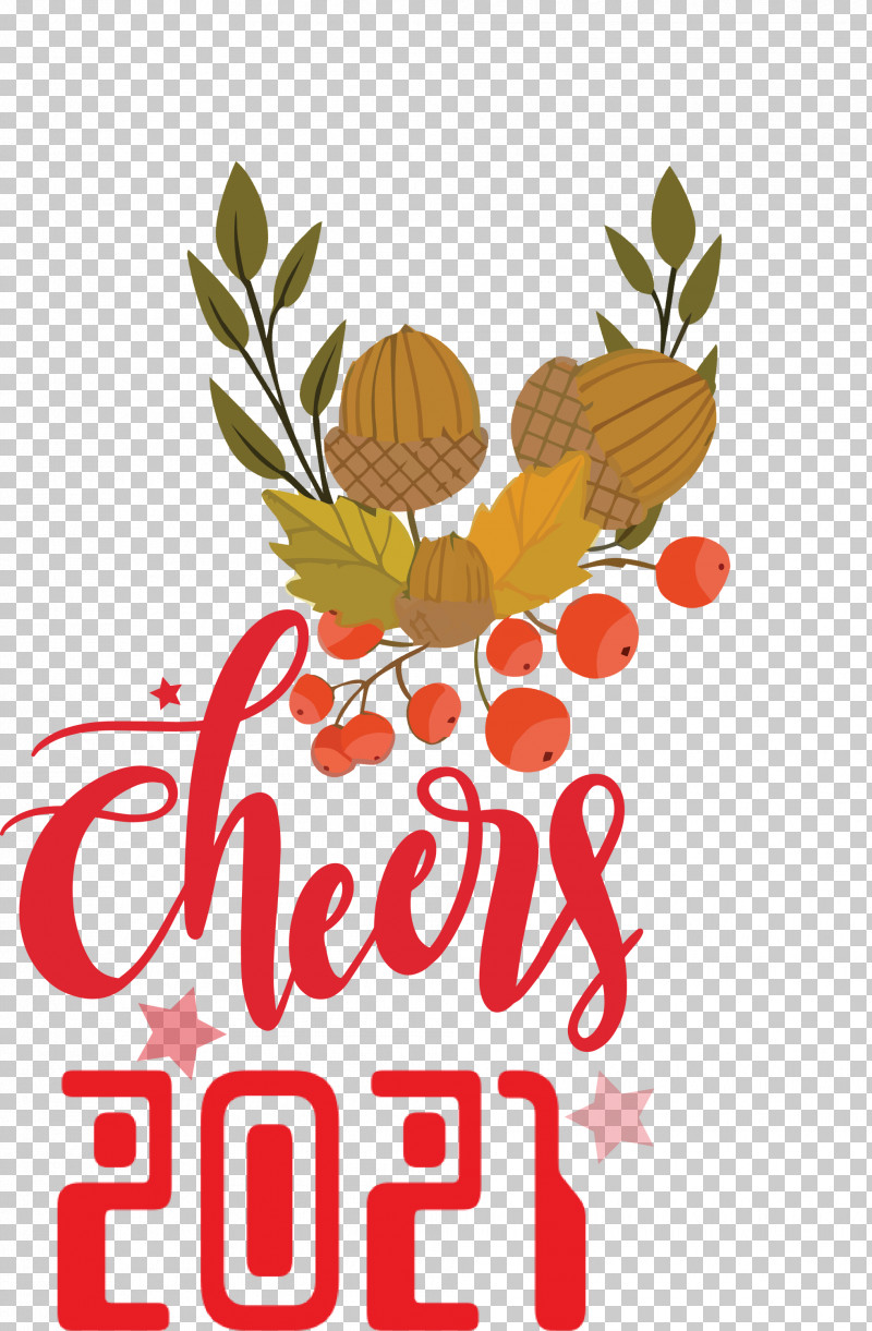 Cheers 2021 New Year Cheers.2021 New Year PNG, Clipart, Cheers 2021 New Year, Floral Design, Fruit, Logo, M Free PNG Download