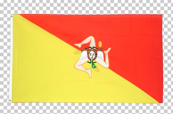 Regions Of Italy Flag Of Sicily Flag Of Sicily Fahne PNG, Clipart, 90 X, Area, Banner, Fahne, Flag Free PNG Download