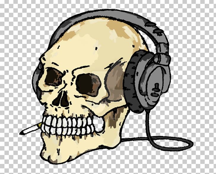 Headphones Skull Microphone PNG, Clipart, Audio, Audio Equipment, Bone, Calvaria, Electronics Free PNG Download
