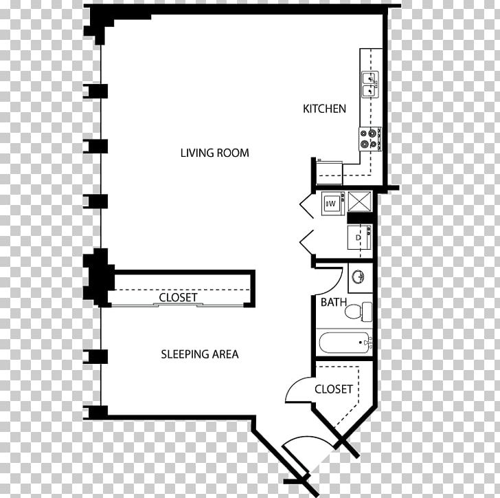 Kirby Residences On Main Floor Plan House Bedroom PNG, Clipart, Angle, Area, Bedroom, Black And White, Condominium Free PNG Download
