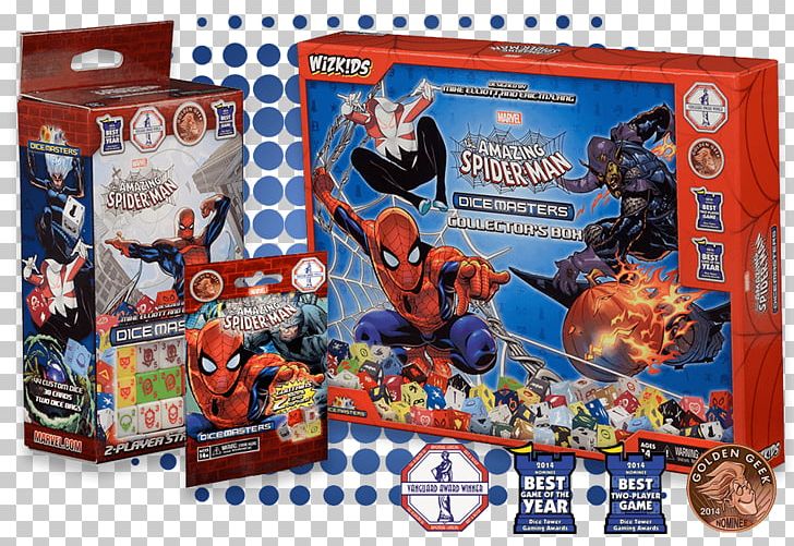 Spider-Man Game WizKids Marvel Comics Dice PNG, Clipart, Amazing Spiderman, Collecting, Dice, English, Game Free PNG Download