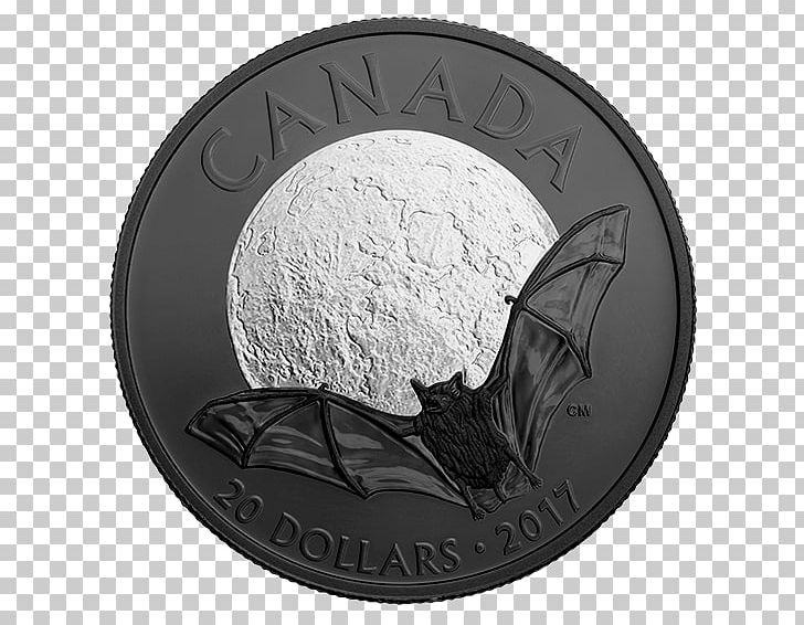 Silver Coin Canada Bat Coin Types: Their Origin And Development PNG, Clipart, Bat, Black And White, Canada, Canadian Dollar, Canadian Gold Maple Leaf Free PNG Download