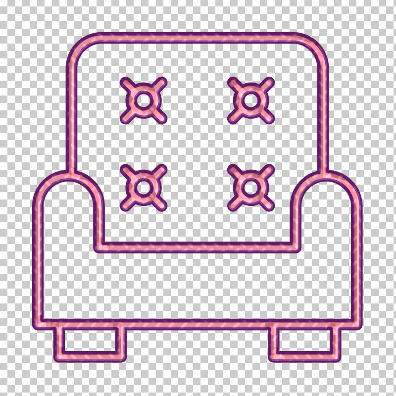 Armchair Icon Interiors Icon PNG, Clipart, Armchair Icon, Interiors Icon, Line, Magenta, Pink Free PNG Download