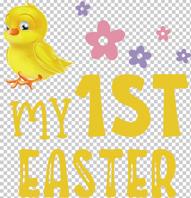 Happy Easter Day My 1st Easter PNG, Clipart, Beak, Birds, Cartoon, Geometry, Happiness Free PNG Download