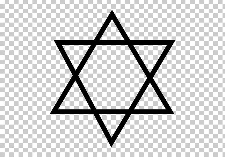 Star Of David Judaism Menorah PNG, Clipart, Angle, Area, Black, Black And White, Circle Free PNG Download