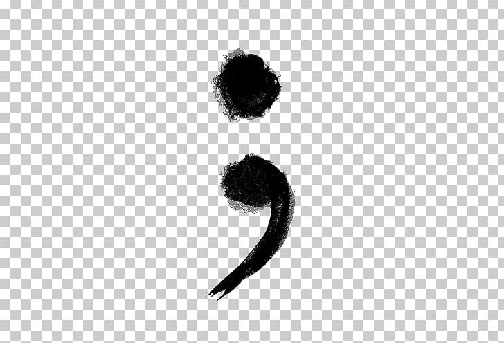 World Suicide Prevention Day Project Semicolon Self-harm And Suicide PNG, Clipart, Black, Black And White, Brush, Fur, Others Free PNG Download