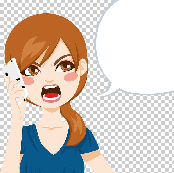 Telephone Call Cartoon Screaming PNG, Clipart, Boy, Cartoon Beauty, Child, Conversation, Face Free PNG Download
