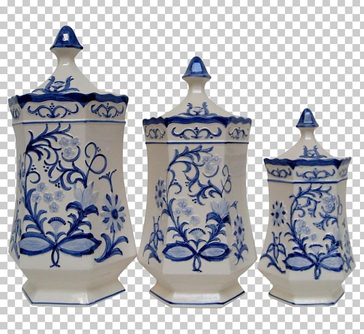 Blue And White Pottery Ceramic Vase Cobalt Blue Porcelain PNG, Clipart, Artifact, Blue, Blue And White Porcelain, Blue And White Pottery, Canister Free PNG Download