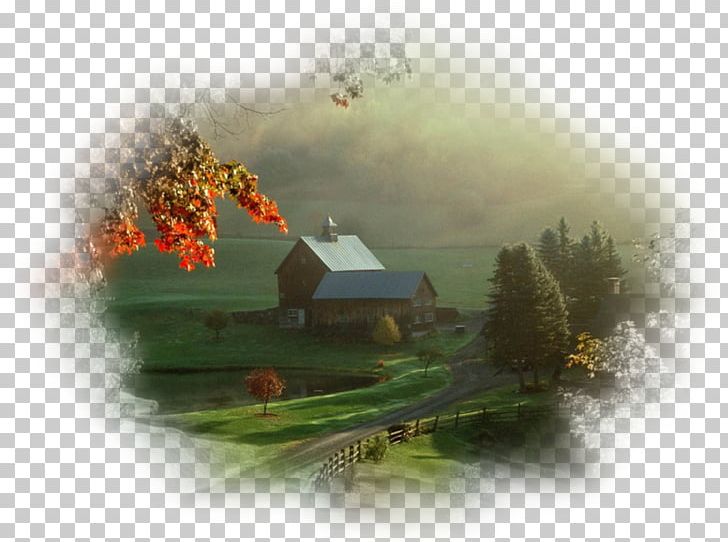 Vermont Farmhouse Landscape PNG, Clipart, Autumn, Barn, Beautiful Nature, Computer Wallpaper, Desktop Wallpaper Free PNG Download