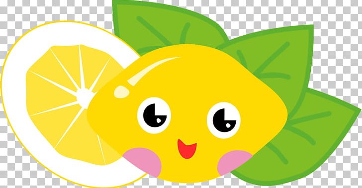 lemon fruit cartoon