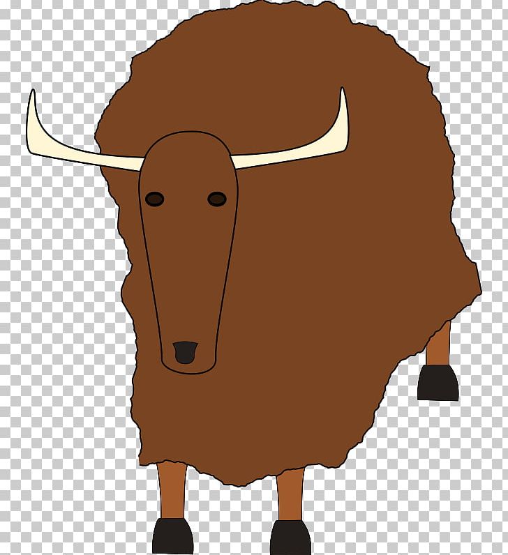Domestic Yak PNG, Clipart, American Bison, Bull, Cartoon, Cattle Like Mammal, Computer Icons Free PNG Download