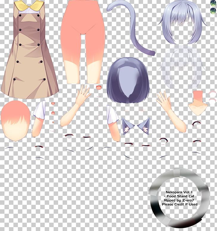 NEKOPARA Vol. 2 Milk Sprite PNG, Clipart, 2 Milk, Anime, Arm, Cartoon, Ear Free PNG Download