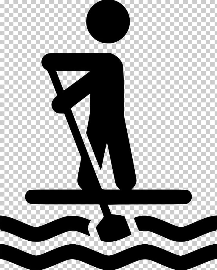 Standup Paddleboarding Surfing Computer Icons PNG, Clipart, Area, Artwork, Black And White, Brand, Drawing Free PNG Download