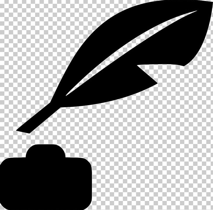 Quill Inkwell Fountain Pen PNG, Clipart, Artwork, Ballpoint Pen, Black, Black And White, Computer Icons Free PNG Download