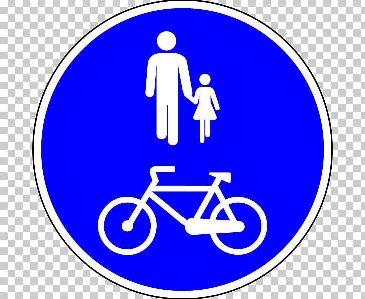 Long-distance Cycling Route Traffic Sign Bicycle Pedestrian Mandatory Sign PNG, Clipart, Area, Bicycle, Bicycle Touring, Blue, Circle Free PNG Download