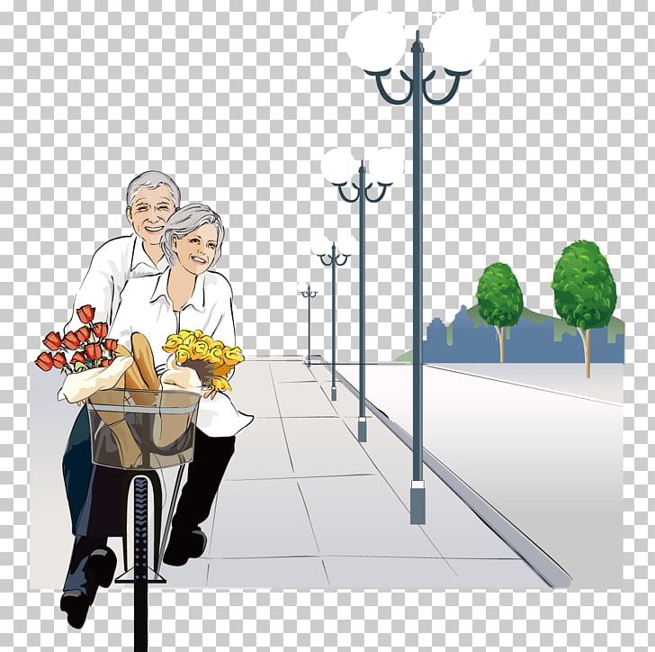 Old Age Health PNG, Clipart, Cartoon, Cartoon Couple, Couples, Cycle, Cycling Free PNG Download
