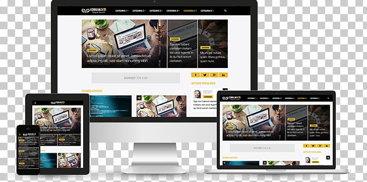 Web Development User Experience Front And Back Ends Multimedia PNG, Clipart, Brand, Comp, Display Advertising, Display Device, Electronics Free PNG Download