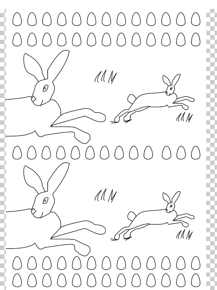 Hare Domestic Rabbit Drawing Line Art PNG, Clipart, Angle, Animal, Animals, Area, Black Free PNG Download