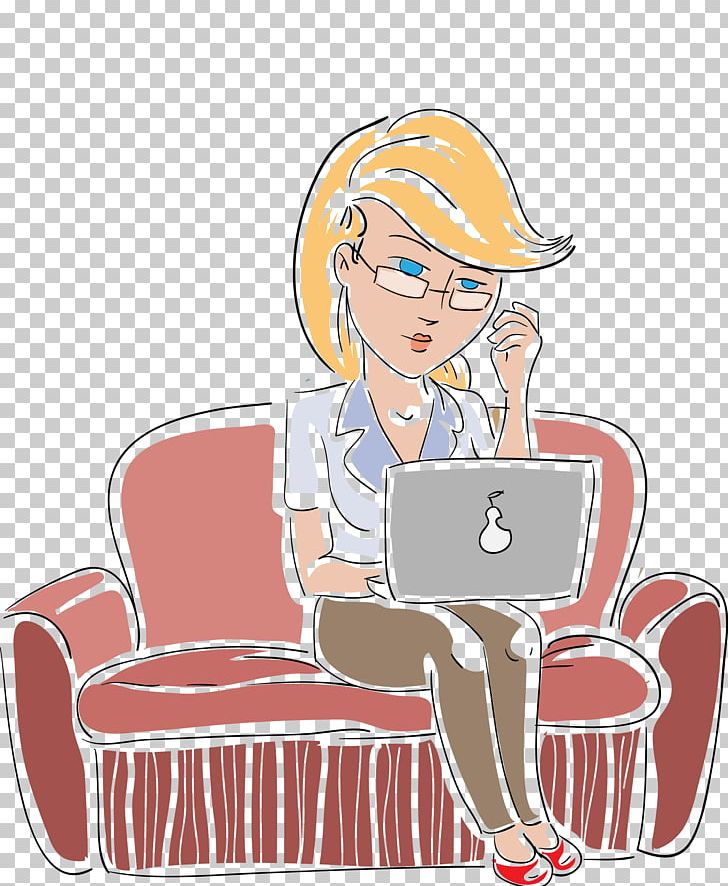 Laptop Computer PNG, Clipart, Art, Beautiful, Beautiful Girl, Cartoon, Child Free PNG Download