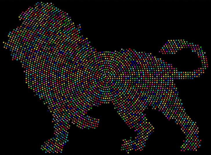 Lion Color Black PNG, Clipart, Art, Black, Carnivoran, Color, Computer Icons Free PNG Download