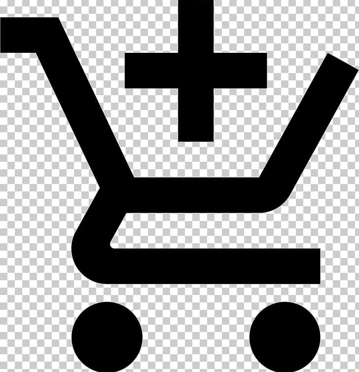 Shopping Cart Computer Icons PNG, Clipart, Angle, Area, Black And White, Brand, Cart Free PNG Download