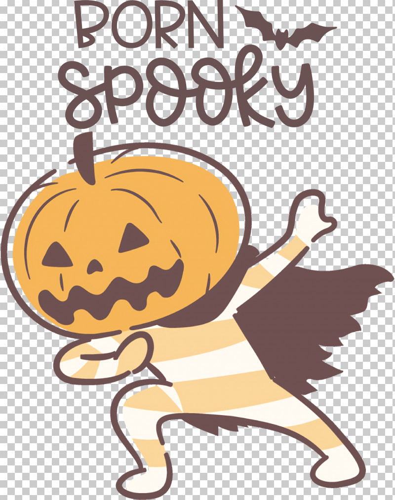 Spooky Pumpkin Halloween PNG, Clipart, Animation, Cartoon, Drawing, Halloween, Halloween Tree Free PNG Download