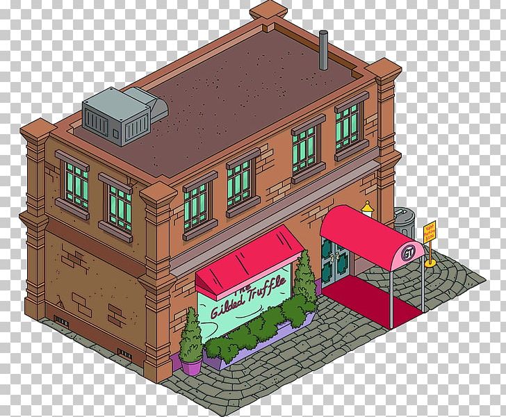 The Simpsons: Tapped Out Marge Simpson The Simpsons Game Springfield Simpson Family PNG, Clipart, Animation, Building, Elevation, Facade, Family Guy Free PNG Download