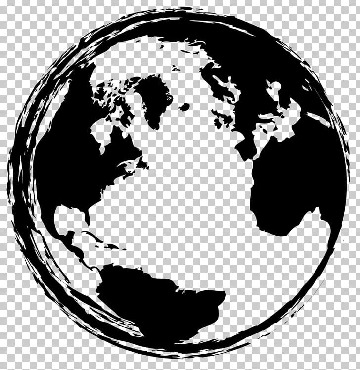 World Map Globe PNG, Clipart, Audio, Black And White, Business, Canvas Print, Circle Free PNG Download