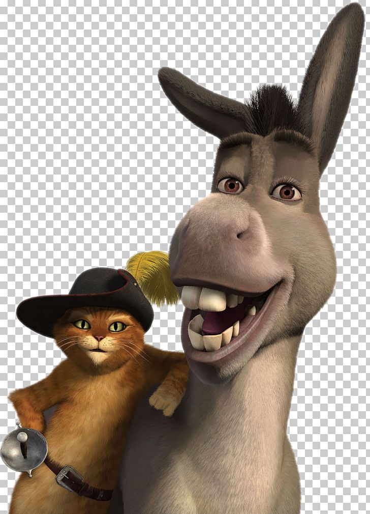 Donkey Puss In Boots Shrek Pinocchio Princess Fiona PNG, Clipart, Animals, Animation, Desktop Wallpaper, Donkey, Donkey Png Free PNG Download