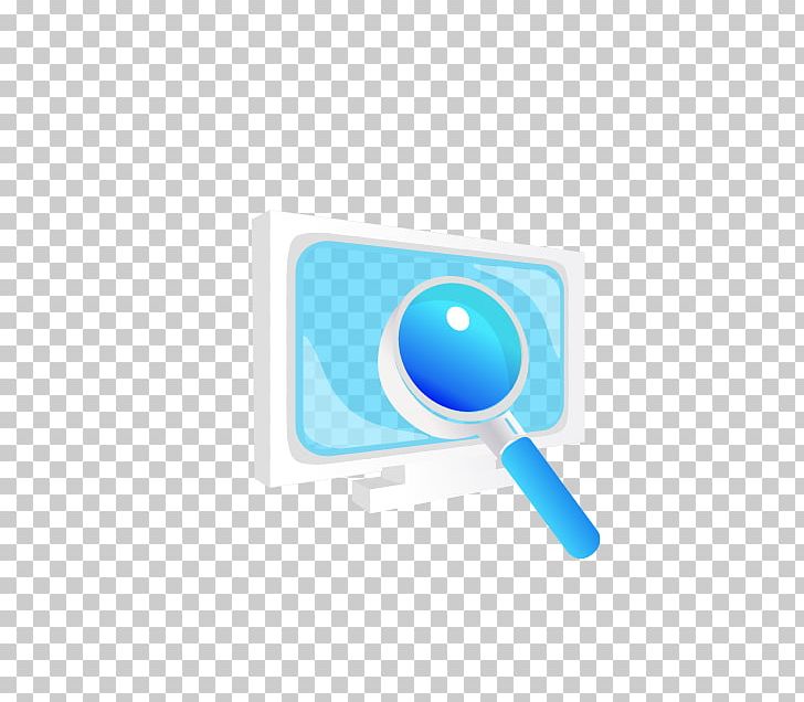 Blue Magnifying Glass PNG, Clipart, Azure, Blue, Blue Background, Blue Flower, Blue Vector Free PNG Download