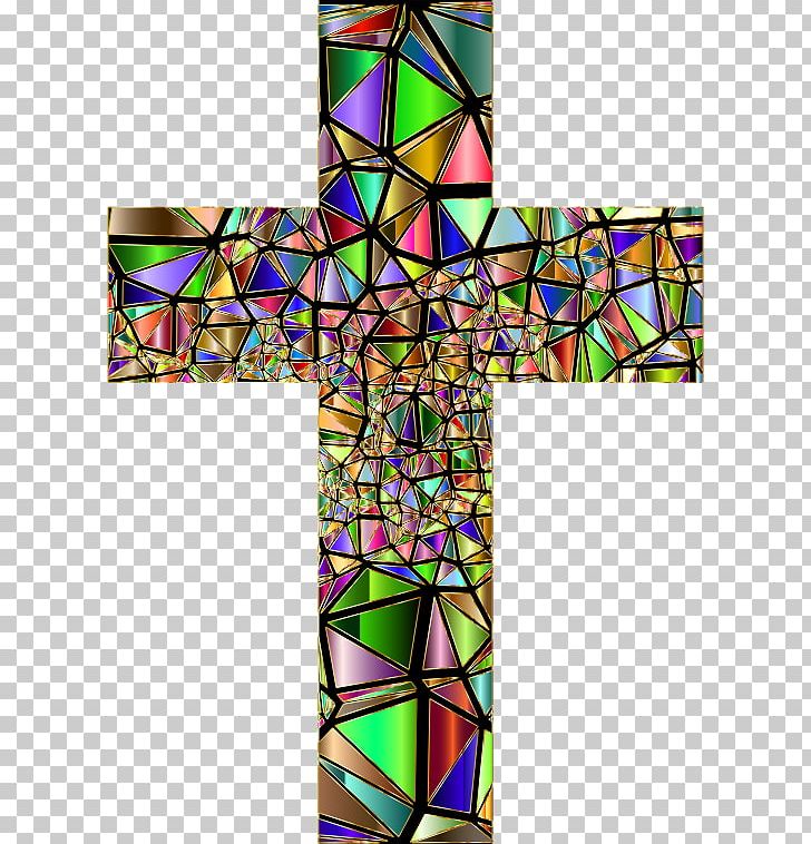 Window Stained Glass PNG, Clipart, Christian Cross, Church Window, Color, Cross, Drawing Free PNG Download
